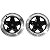 Kit de Rodas para Drag Infinity Racing - 15x4" + 15x7" (4 unidades) (Tipo Blank sem furo) - Imagem 1