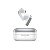 Fone de Ouvido Sem Fio Samsung Galaxy Buds 4 SM-R540NZWALTA com Cancelamento de Ruído Ativo - Branco - Imagem 1