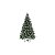 Árvore de Natal S720-240 240 CM Verde - Branco - Imagem 1