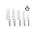 Jogo de Facas Cuisinart C77CR-10PC Rebite Triplo - 10 Peças - Imagem 1