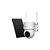 Câmera IP Aiwa AWCTO43 HD com Painel Solar Wi-Fi - Branca - Imagem 1
