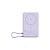 Carregador Portátil Sem Fio Xiaomi Magnetic Power Bank WPB1007Z 10000 Mah Saída USB-C - Roxo - Imagem 1