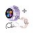 Relógio G-Tide R5 Lite com Bluetooth - Roxo + Pulseira - Imagem 1