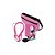 Aparelho de Pressão Sanguínea Analógico More Fitness MF-225 Rosa - Imagem 1