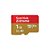 Cartão de Memória Micro SD Sandisk Extreme 190-130 MB/s U3 1TB com Adaptador (SDSQXAV-1T00-GN6MA) - Imagem 1