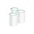 Roteador Cudy M1300 AC1200 Wi-Fi Roaming - 3 Unidades Branco - Imagem 1