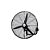 Ventilador de Parede Industrial Gol DVWF30-G 230 W 220V - Preto - Imagem 1