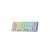 Teclado Gamer Redragon K617CT 60% RGB Sem Fio Transparente - Imagem 1