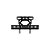 Suporte Articulado para TV Satélite A-RM3281 32" a 85" - Preto - Imagem 1