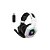 Fone de Ouvido Gamer Onikuma Gaming B100 RGB Sem Fio - Branco - Imagem 1