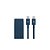 Cabo USB-C para USB-C Beats MDGE4ZM/A - Azul Nitro 1,5 Metros - Imagem 1