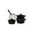 Kit de Panelas Maryland MRCIE403 - Preto - 4 Peças - Imagem 1