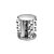 Porta Temperos SA26231 Inox/Vidro - 12 Peças - Imagem 1