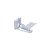 Kit Suporte VGA Vertical 4 Slots Lian-Li VG4-5-V4W Branco - PCI-e 5.0 32GB/s - Imagem 1