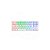Teclado Gamer Mecânico Redragon Kumara K552W, RGB 80% USB, Switch Outemu Blue, Inglês, Branco - Imagem 1