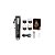 Cortador de Cabelo VTU-8013 Recarregável Preto/Prata *G - Imagem 1