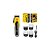 Máquina de Cortar Cabelo HTC CT-8082 Recarr. BLK/Yellow - Imagem 1
