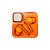 Fone de ouvido QCY Melobuds Neo TWS BH24QT31A Laranja - Imagem 1