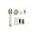 Secador Multiestilizador Enzo V8 EN-755 8 Em 1 1500W 220V - Verde - Imagem 1