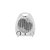 Aquecedor Elétrico Britânia AB1100N 1500W V110 - Imagem 1