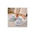 Pantufa Buselu Feminina Peluda Azul Clara com Laço 36 ao 41 - Imagem 1