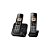 Telefone Sem Fio Panasonic KX-TGC362LAB com Identificador de Chamadas (2 Unidades) - Preto - Imagem 1
