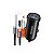 Carregador Veicular Mcdodo CC-7493 30W com USB-A/USB-C - Preto - Imagem 1