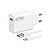 Carregador Xiaomi Fonte de Alimentação Combo 67W USB-A BHR9465EU com Cabo - Branco - Imagem 1