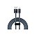 Cabo Baseus CALD000516 2M USB/IP - Imagem 1