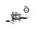Panela Fondue Elétrica Cuisinart CFO-50CBBRB 8 Níveis Aço Inoxidável 2.8L 1000W 220V - Imagem 1