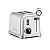 Torradeira Elétrica Cuisinart CPT-160BRB Clássica Metálica 2 Fatias 6 Níveis 220V Inox - Imagem 1