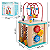 Brinquedo Cubo de Madeira Multifuncional Divertido 5 em 1 - Imagem 8