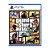 Jogo GTA V - Grand Theft Auto V PS5 Mídia Física Original (Lacrado) - Imagem 1