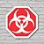Placa de Parede Decorativa: Biohazard - Imagem 1