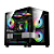 Gabinete Gamer Com 4 Fans Preto RGB GB1796 - Hayom - Imagem 1