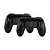 Par de Grip Preto Nintendo Switch Joy-Con (Seminovo) - Imagem 1