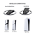 Suporte Vertical Para PS5 Fat, Slim e Pro - Imagem 2