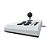 Controle Com fio Fighting Stick Mini PS5 Hori Seminovo - Imagem 2