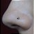 Piercing Nariz Bolinha Tripla Bronze - Imagem 2