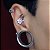 Piercing de Orelha Flor sete Pétalas - Imagem 2