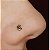 Piercing de Nariz Bronze Simbolo OM - Imagem 2