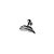 Piercing Orelha Folha Prata - Imagem 3