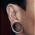Piercing Orelha Flores Coloridas Rosa - Imagem 3