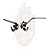 Piercing Nariz Prata Indiano Símbolo OM - Imagem 1