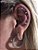 Piercing de Orelha Cluster Zircônias - Imagem 5