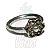 Piercing Flor Indiano dourado - Imagem 1