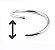 Piercing Flor Indiano dourado - Imagem 2