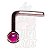 Piercing Pedra Opala Nariz - Imagem 4