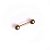 Mini Barbell Dourado - Imagem 1