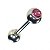 Barbell com Strass - Imagem 4